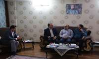 دیدار و تکریم سرپرست دانشگاه از خانواده شهیدان احمدی